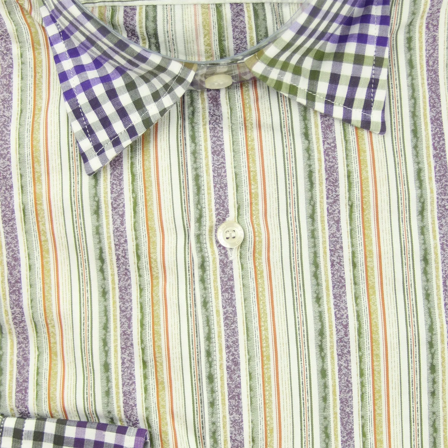 Etro Green Shirt - Extra Slim