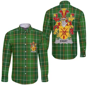 Ewart Long Sleeve Button Shirts Crest And National Plaid Style