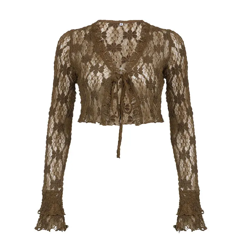 Exotic Ethnic Style Strapless Fringed Top with Metal Retro Decoration – Slim Fit Indie Folk Y2K Tank