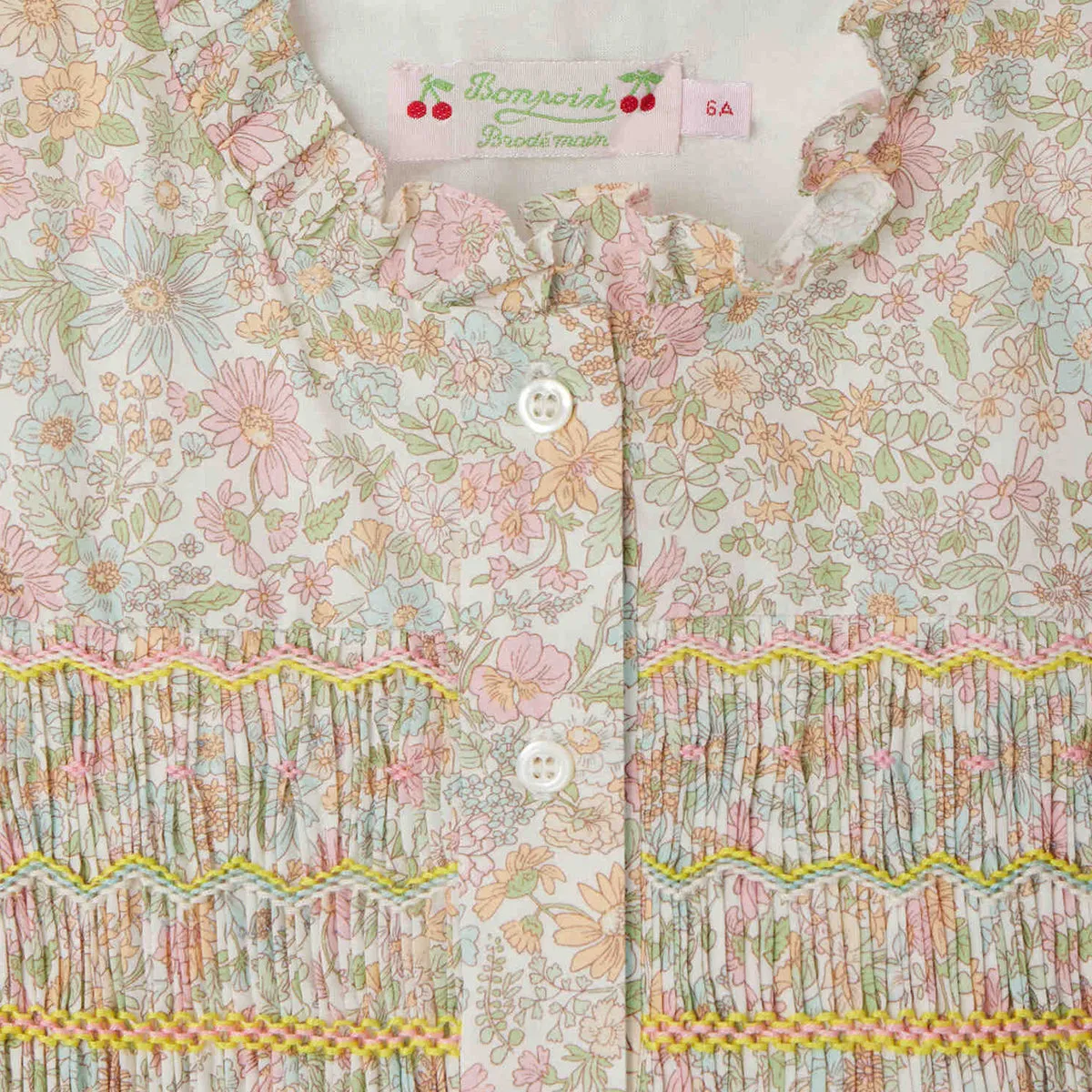 Fabiola Liberty Button Down Dress