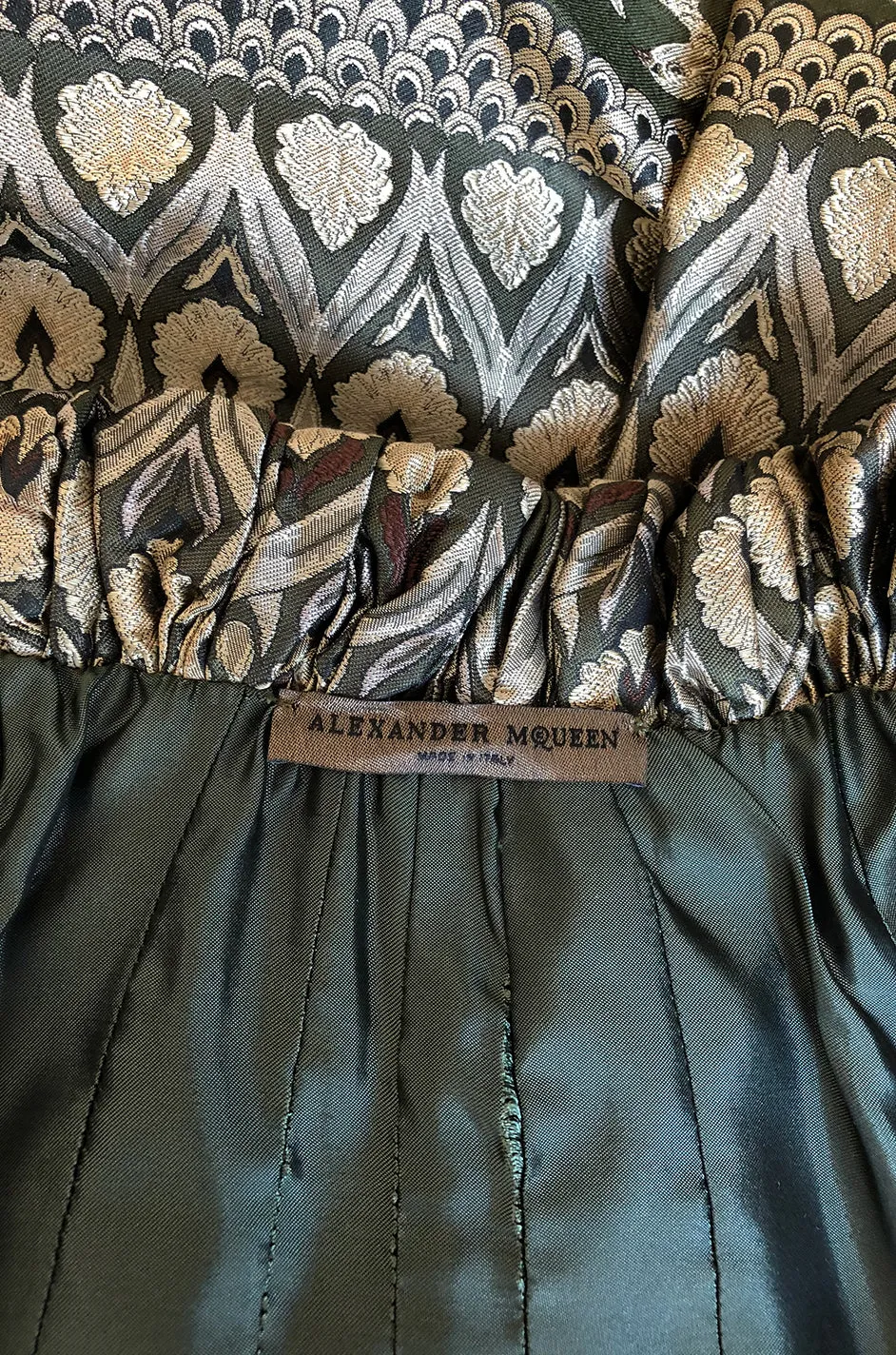 Fall 2008 Alexander McQueen "The Girl Who Lived in the Trees" Dress