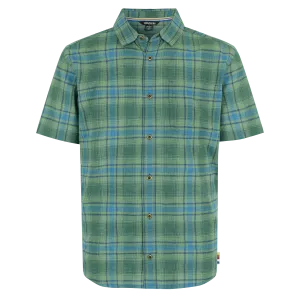 Faneel Plaid Short Sleeve Shirt - Forest
