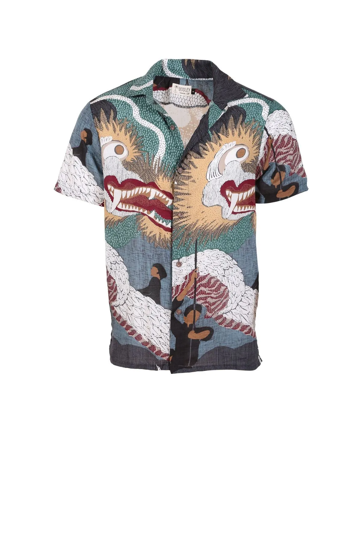 Festival Hawaiian Shirt Green