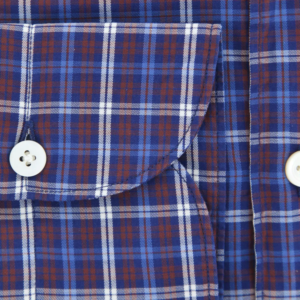 Finamore Napoli Blue Shirt - Extra Slim