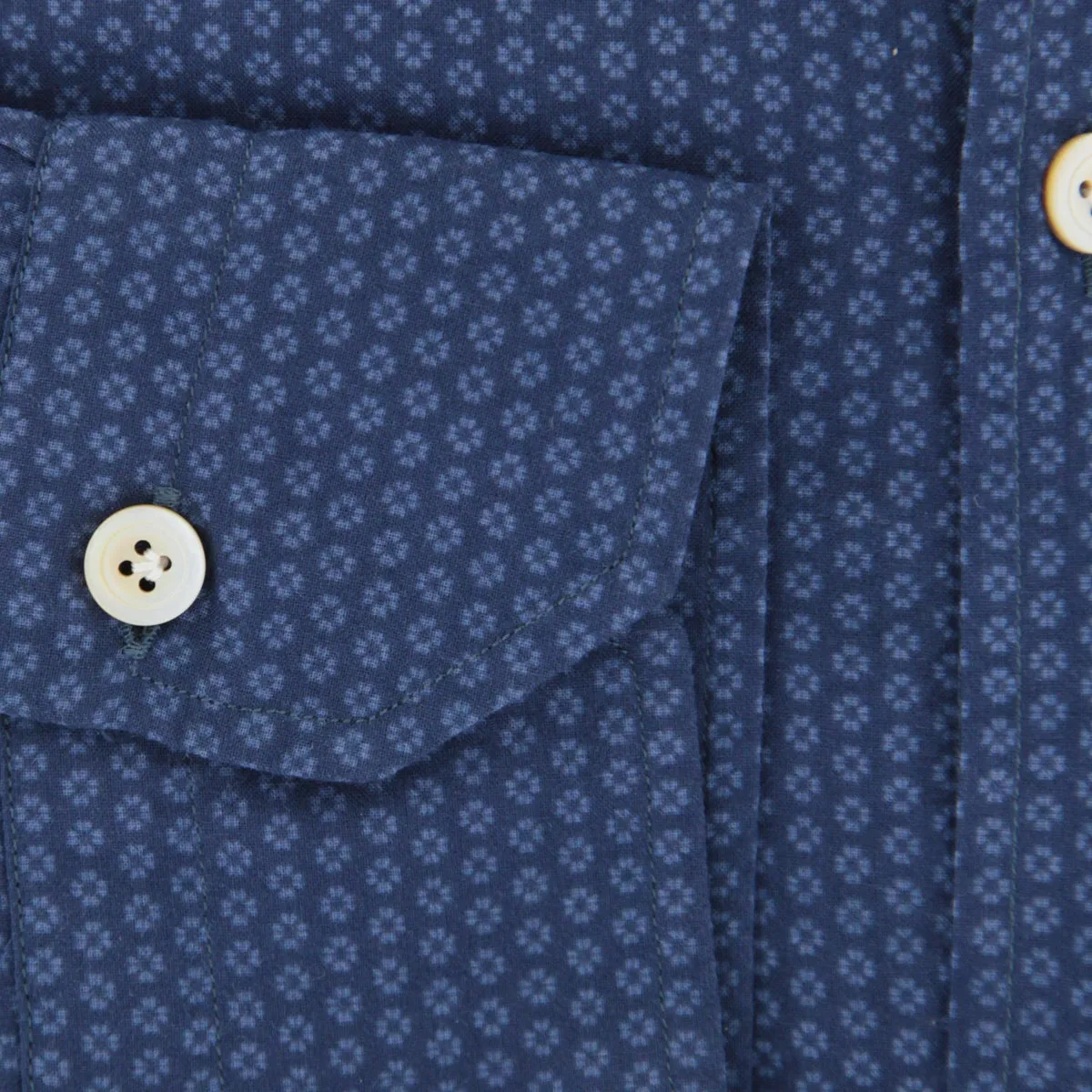 Finamore Napoli Dark Blue Shirt - Extra Slim