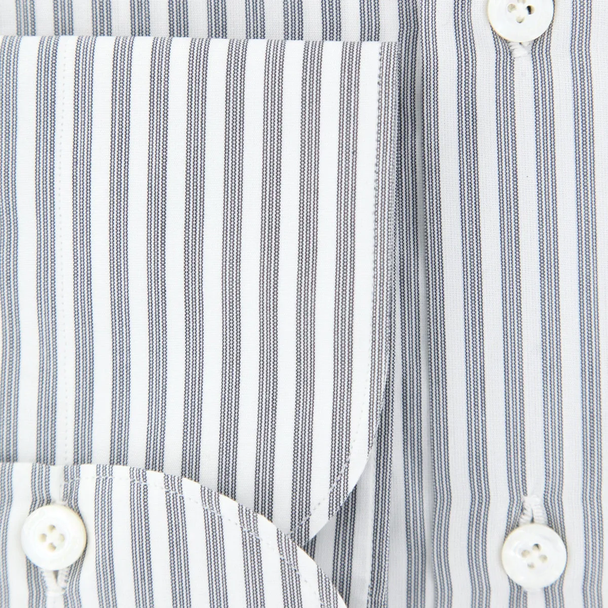 Finamore Napoli Dark Gray Shirt - Extra Slim