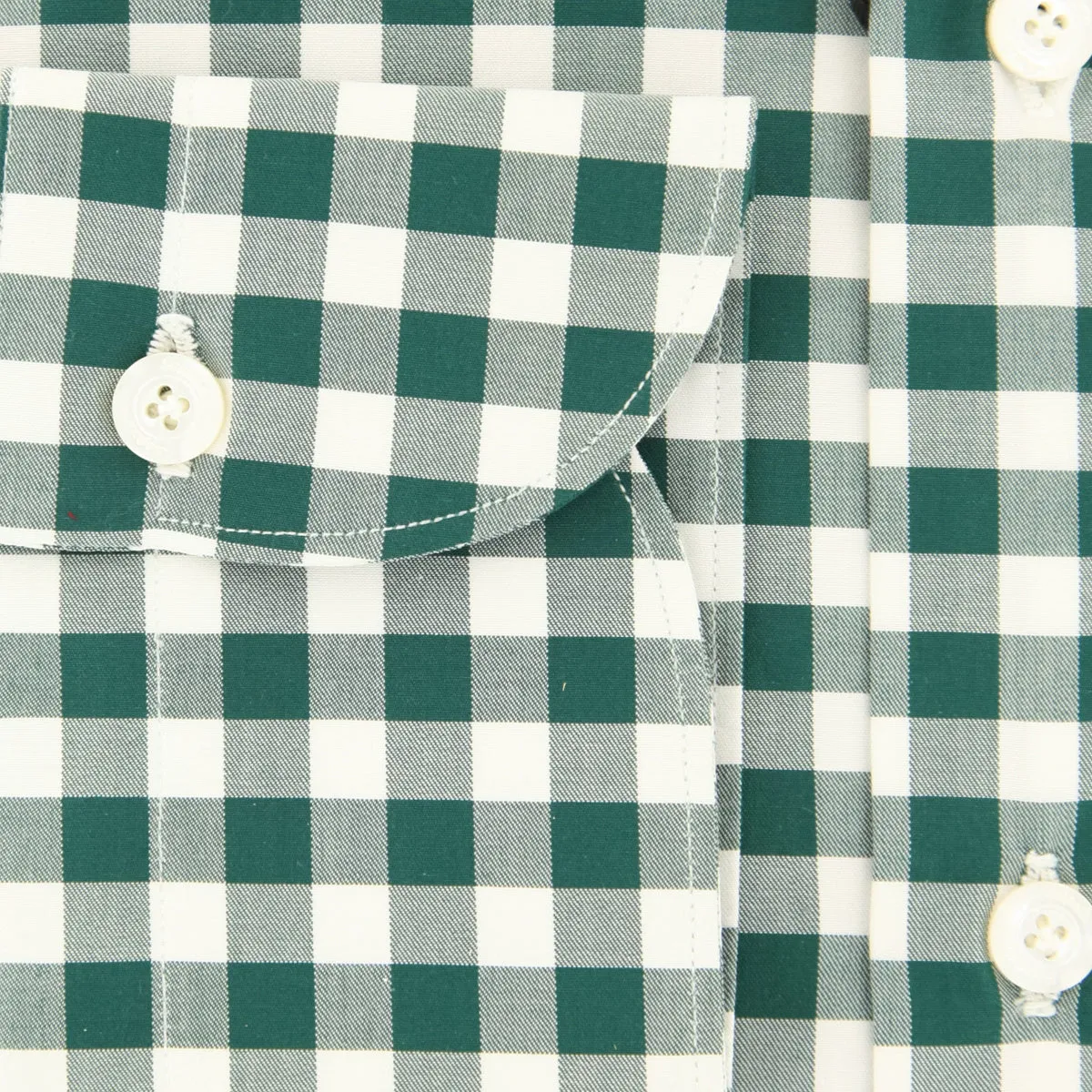 Finamore Napoli Dark Green Shirt - Extra Slim