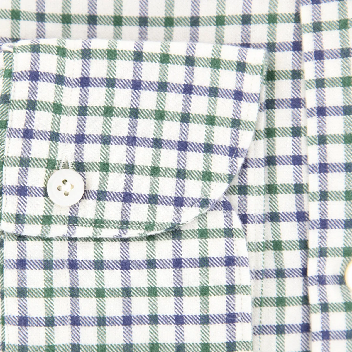 Finamore Napoli Dark Green Shirt - Extra Slim