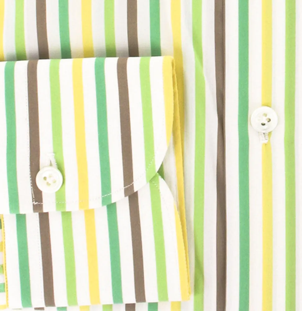 Finamore Napoli Green Shirt – Size: 15.75 US / 40 EU