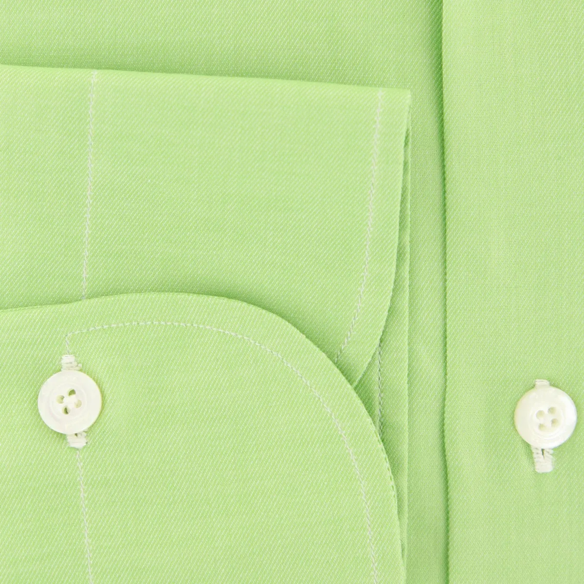 Finamore Napoli Green Shirt - Slim