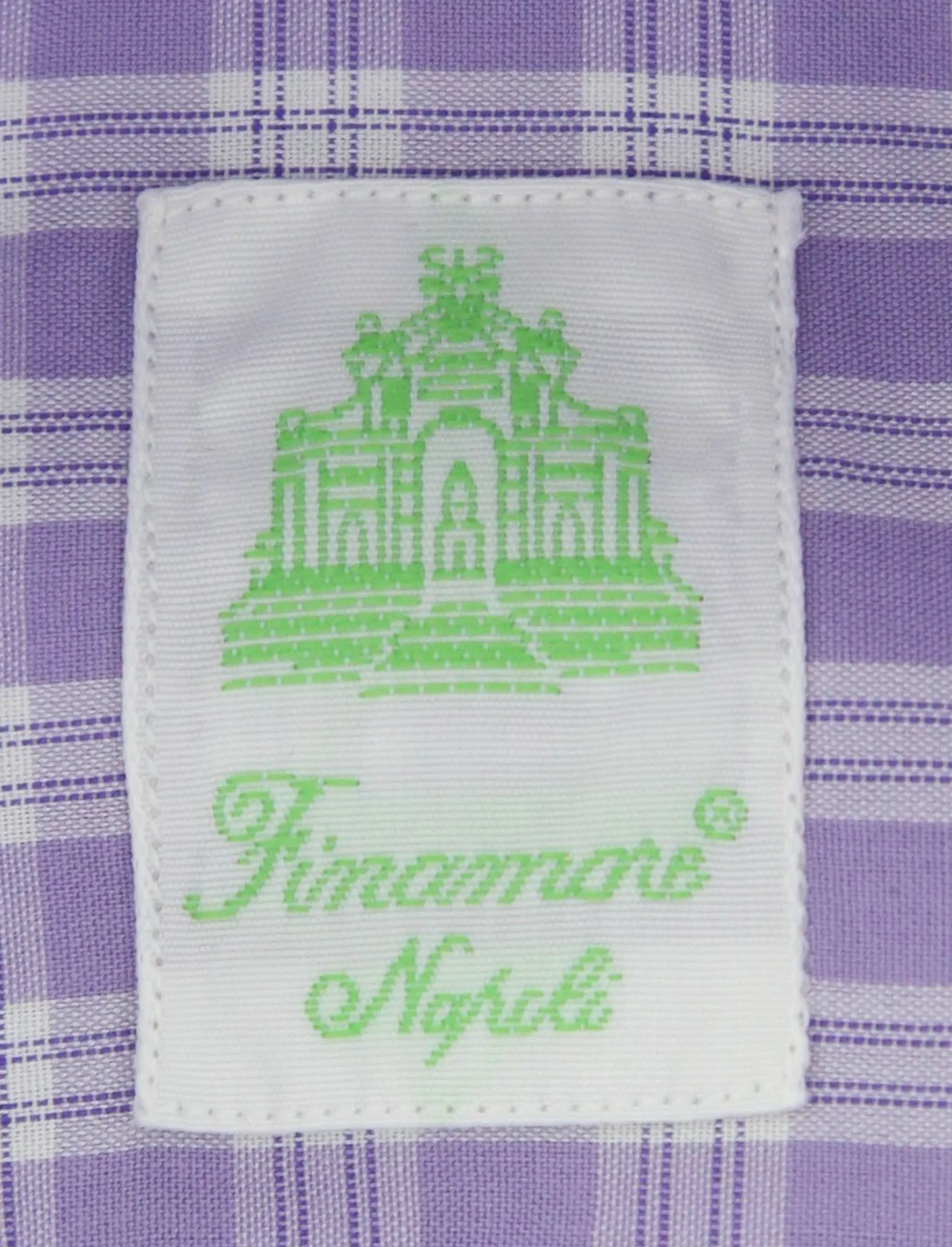 Finamore Napoli Lavender Purple Shirt - Extra Slim