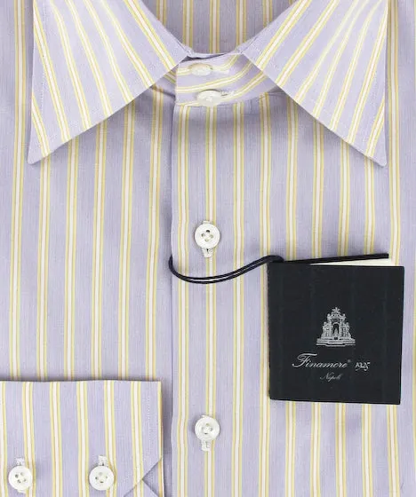 Finamore Napoli Lavender Purple Shirt – Size: 15.75 US / 40 EU