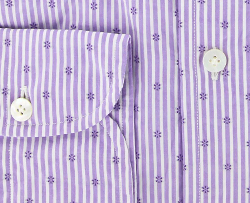 Finamore Napoli Lavender Purple Shirt – Size: M US / M EU