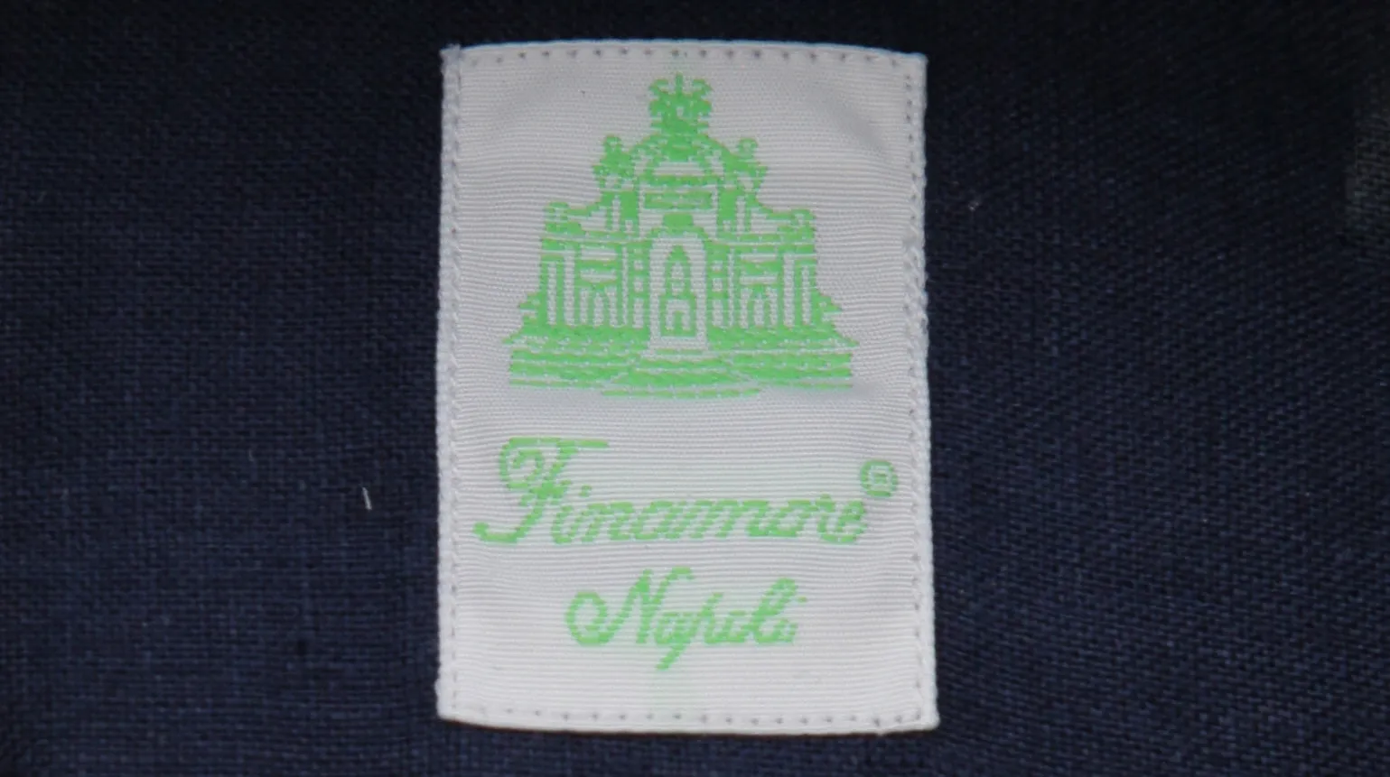 Finamore Napoli Navy Blue Shirt - Extra Slim
