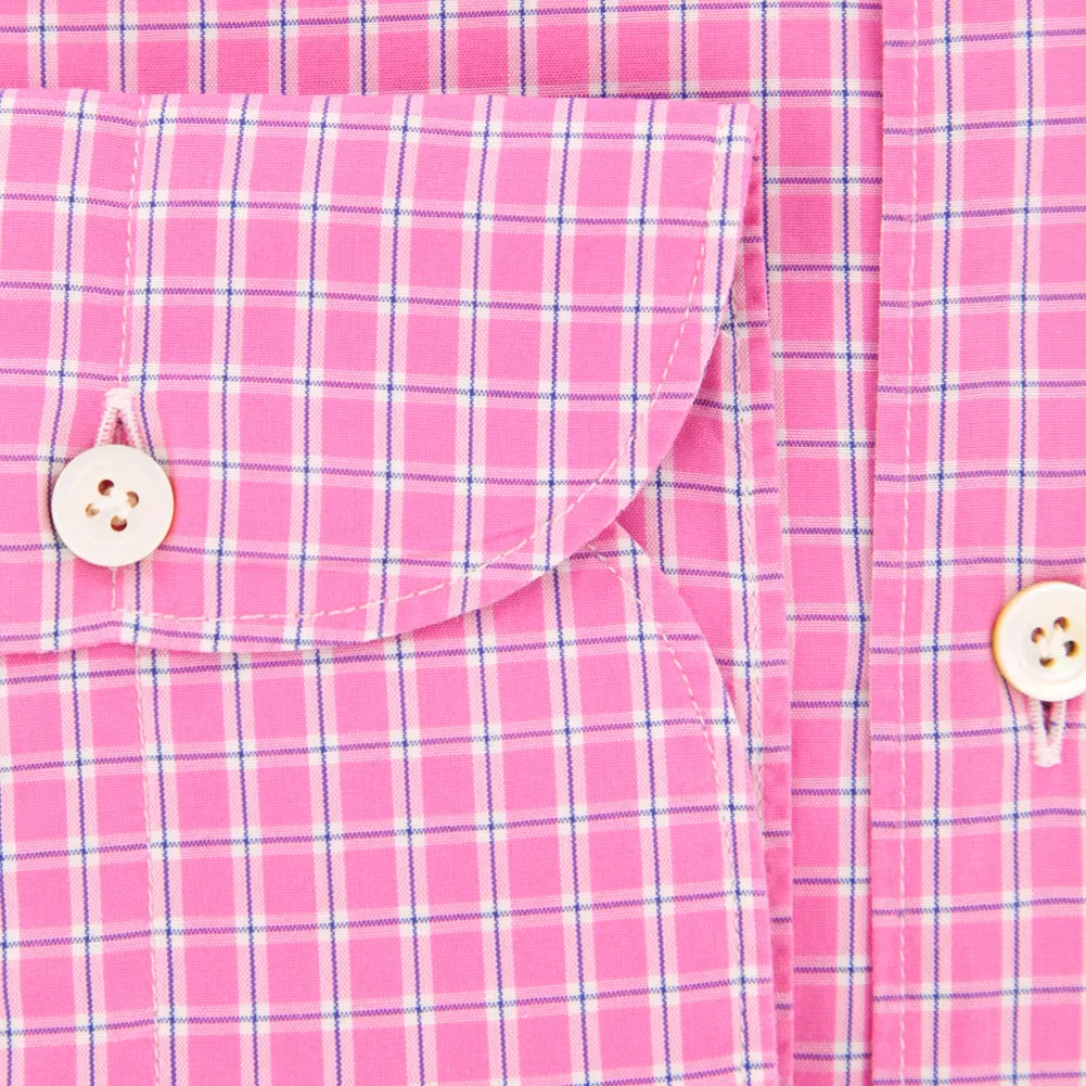 Finamore Napoli Pink Shirt - Extra Slim - 15.75 US / 40 EU
