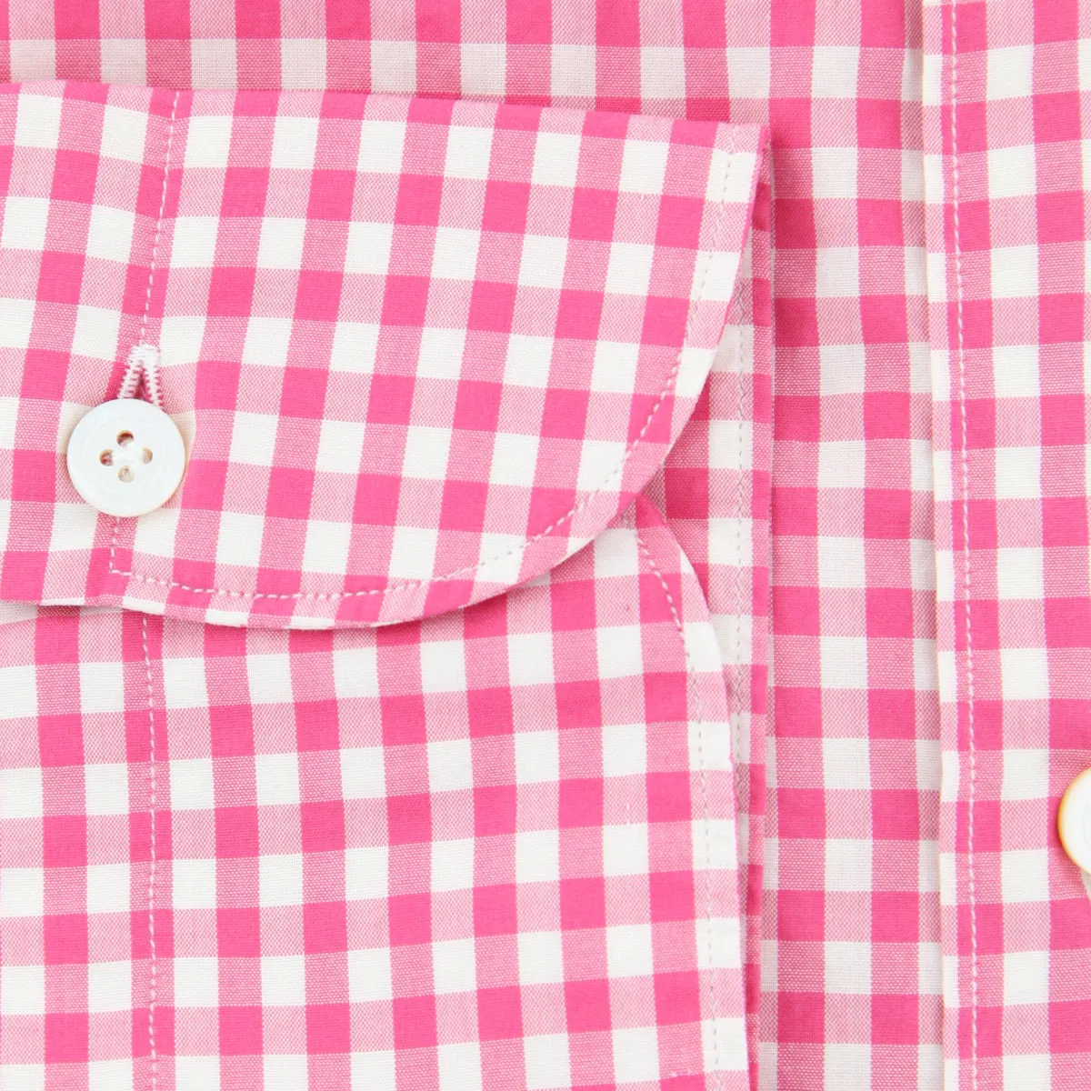 Finamore Napoli Pink Shirt - Extra Slim