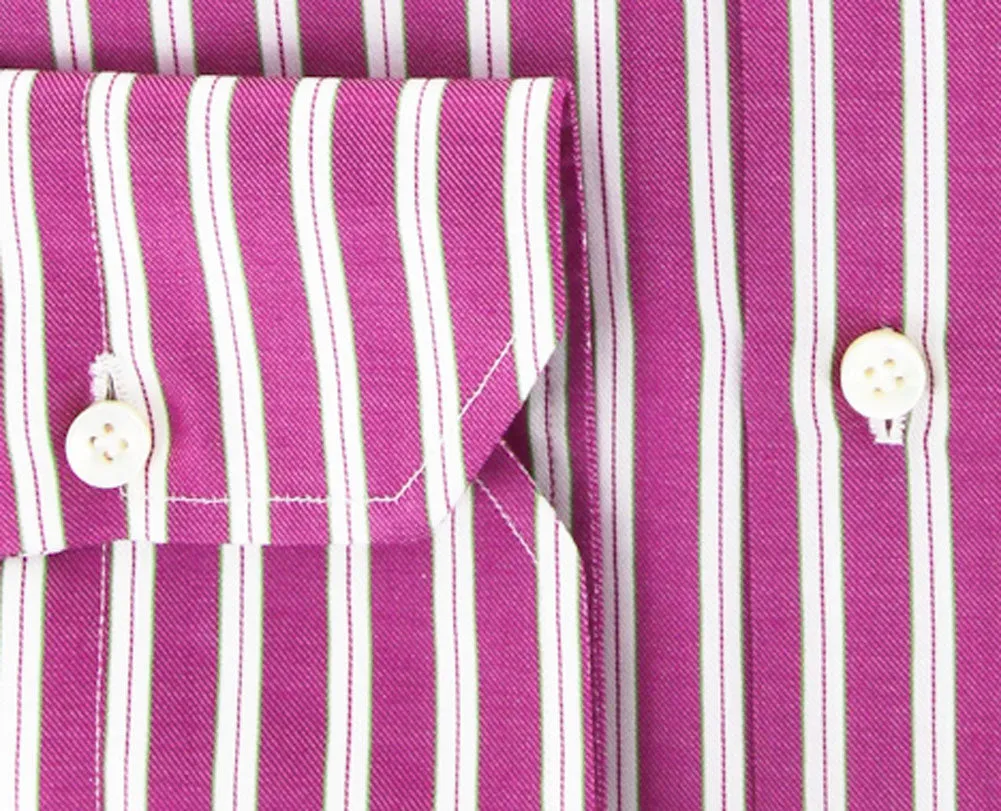 Finamore Napoli Pink Shirt – Size: 16 US / 41 EU