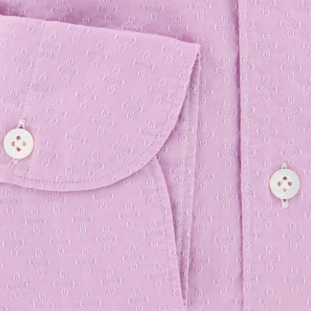 Finamore Napoli Pink Shirt - Slim - 15.75 US / 40 EU