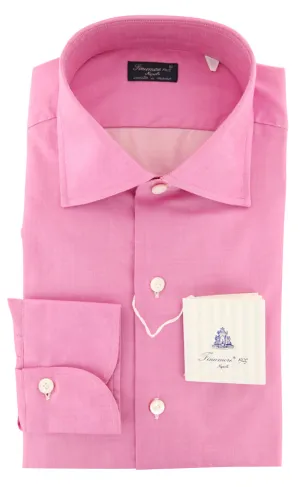 Finamore Napoli Pink Shirt - Slim