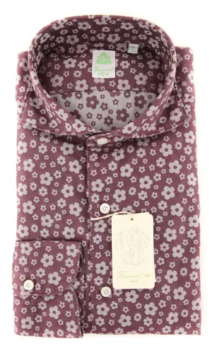 Finamore Napoli Purple Shirt - Extra Slim