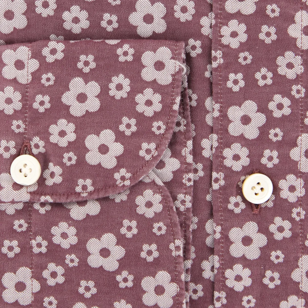 Finamore Napoli Purple Shirt - Extra Slim