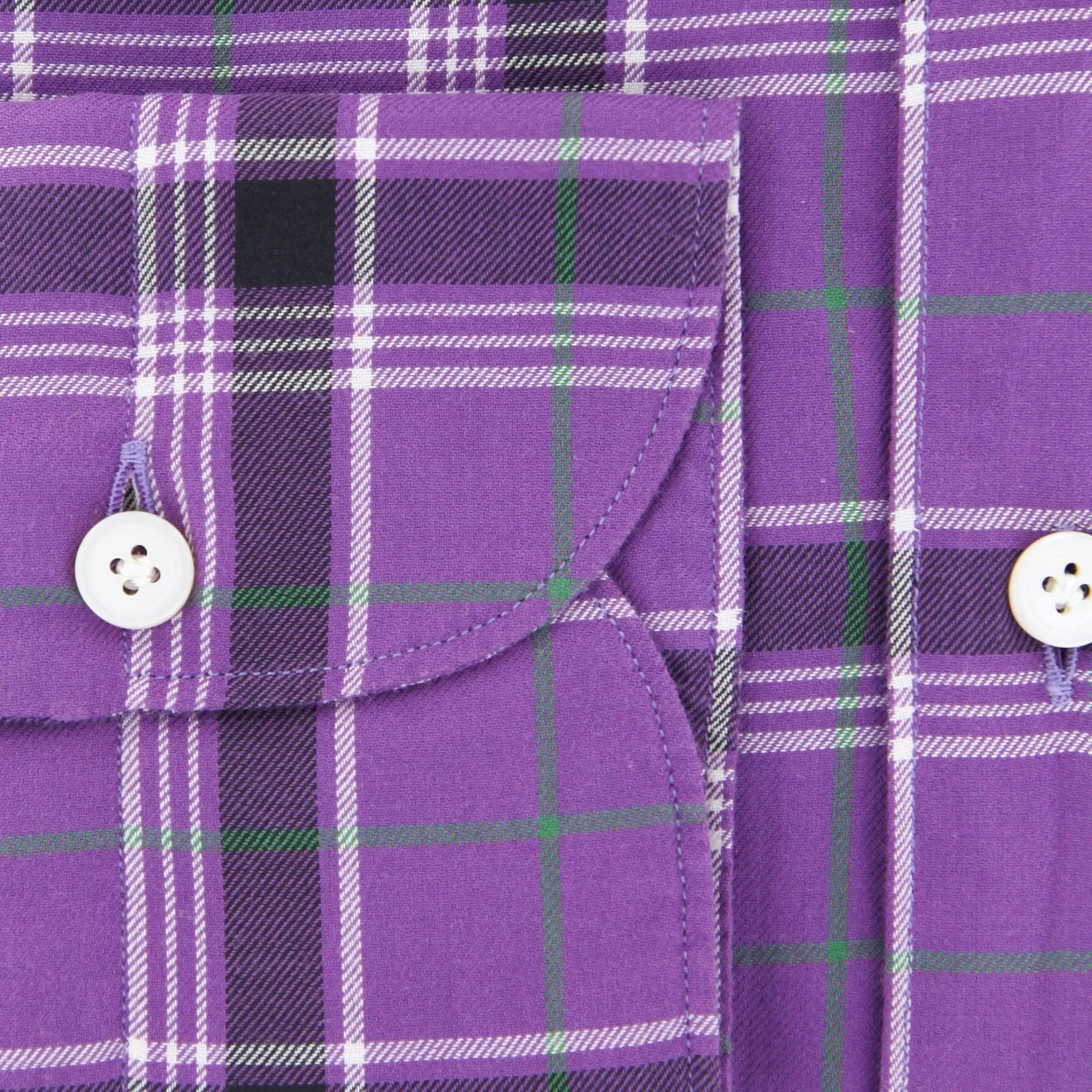 Finamore Napoli Purple Shirt - Extra Slim