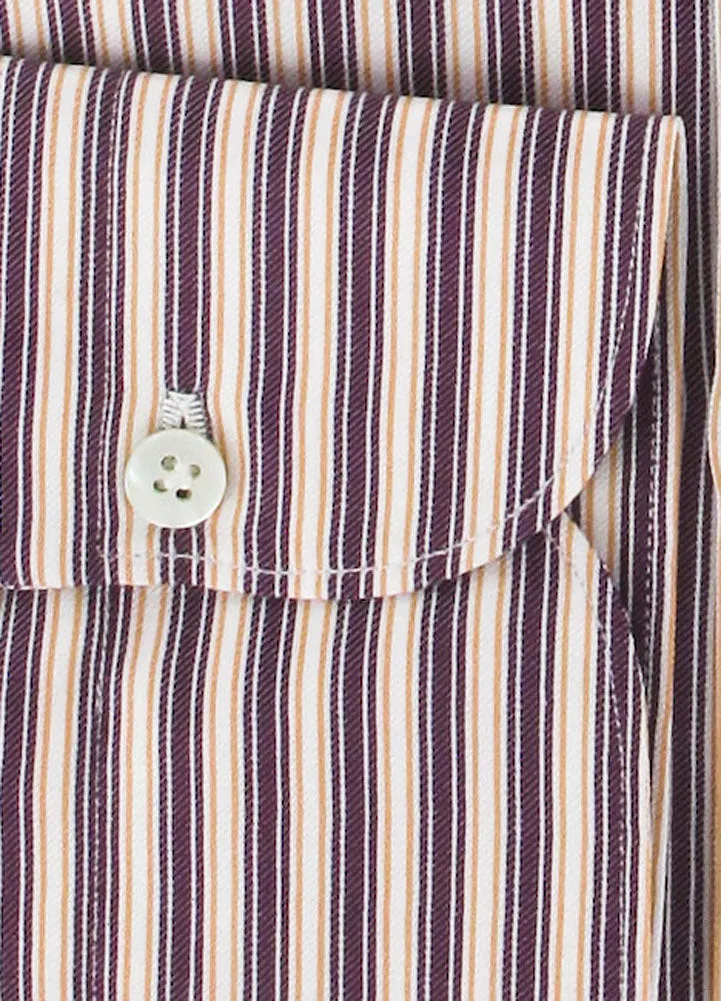 Finamore Napoli Purple Shirt – Size: 15.75 US / 40 EU