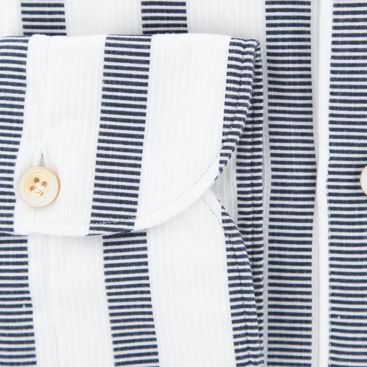 Finamore Napoli White Shirt - Extra Slim