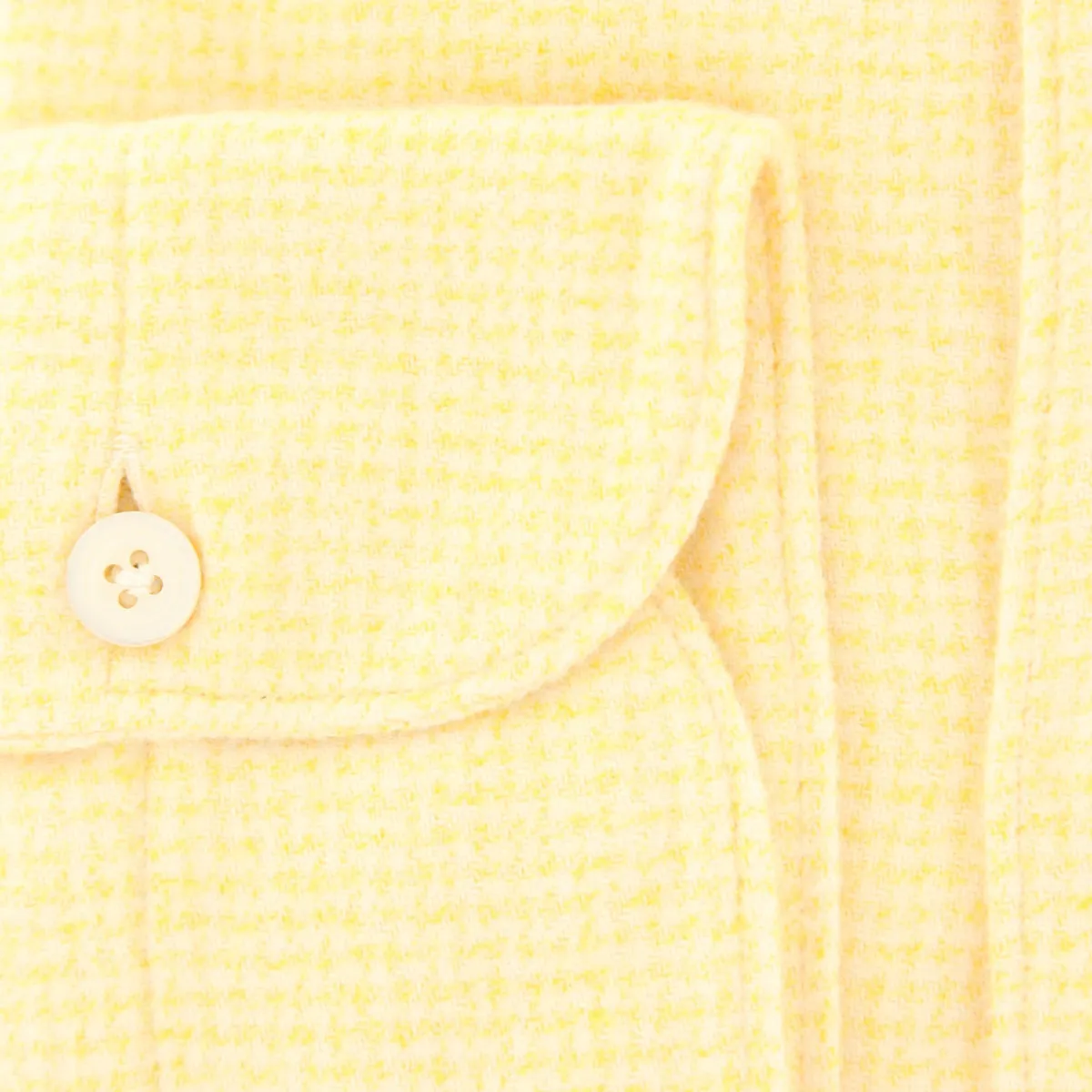 Finamore Napoli Yellow Shirt - Extra Slim