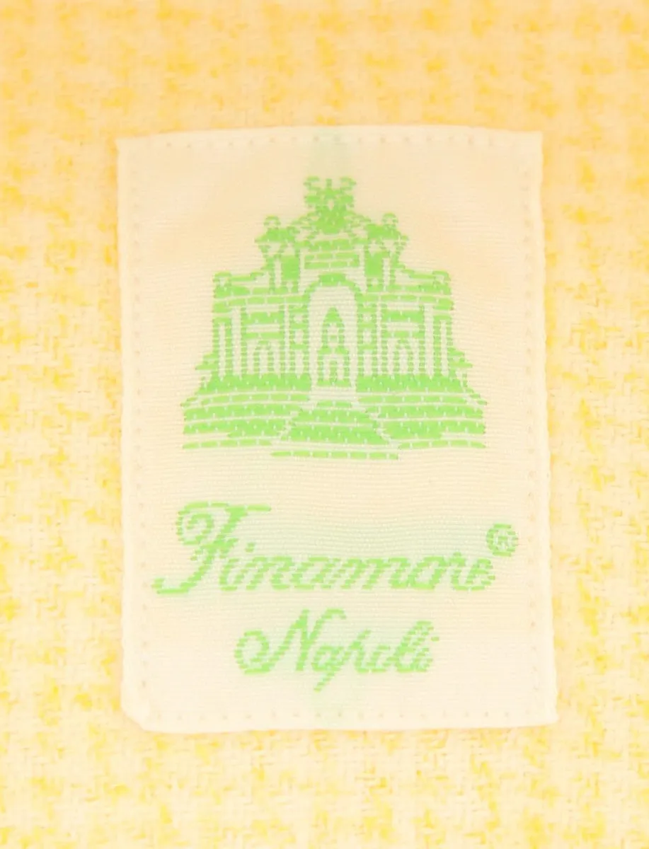 Finamore Napoli Yellow Shirt - Extra Slim