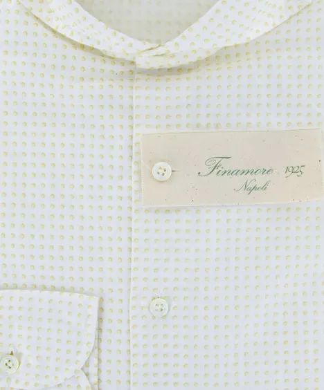 Finamore Napoli Yellow Shirt – Size: L US / L EU