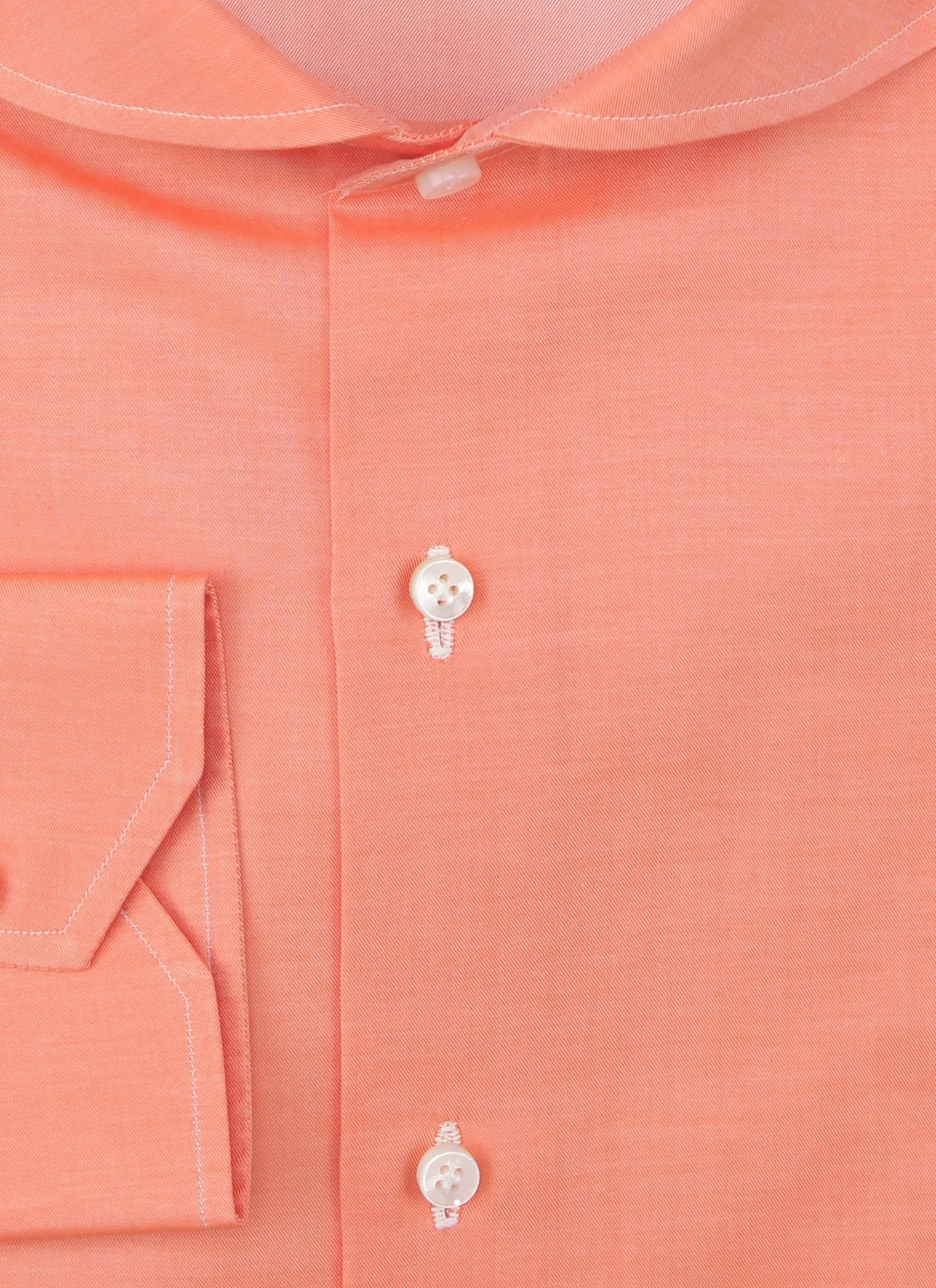 Fiori Di Lusso Orange Shirt - Extra Slim