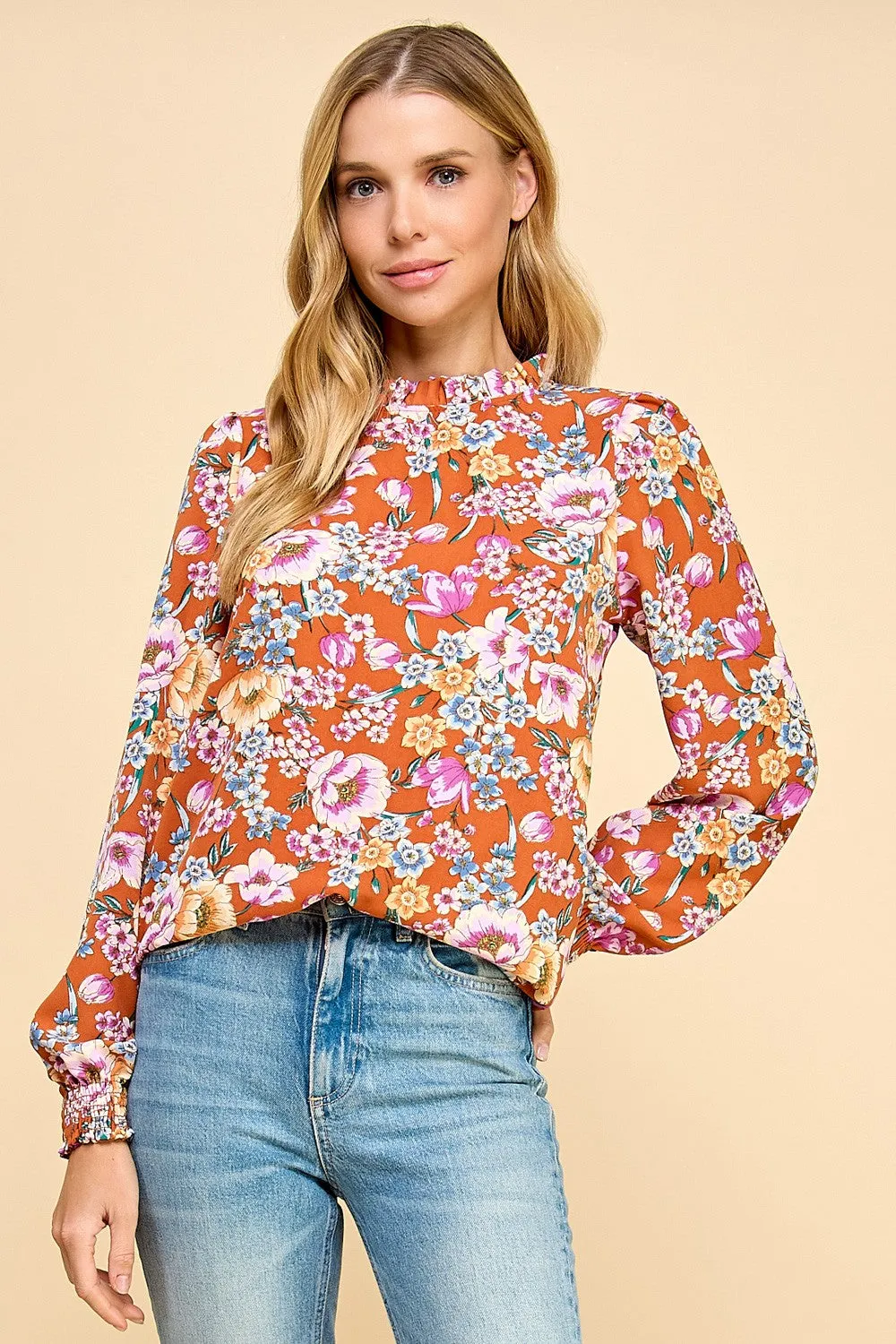 Floral Printed Top