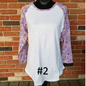 Floral Raglan Shirts