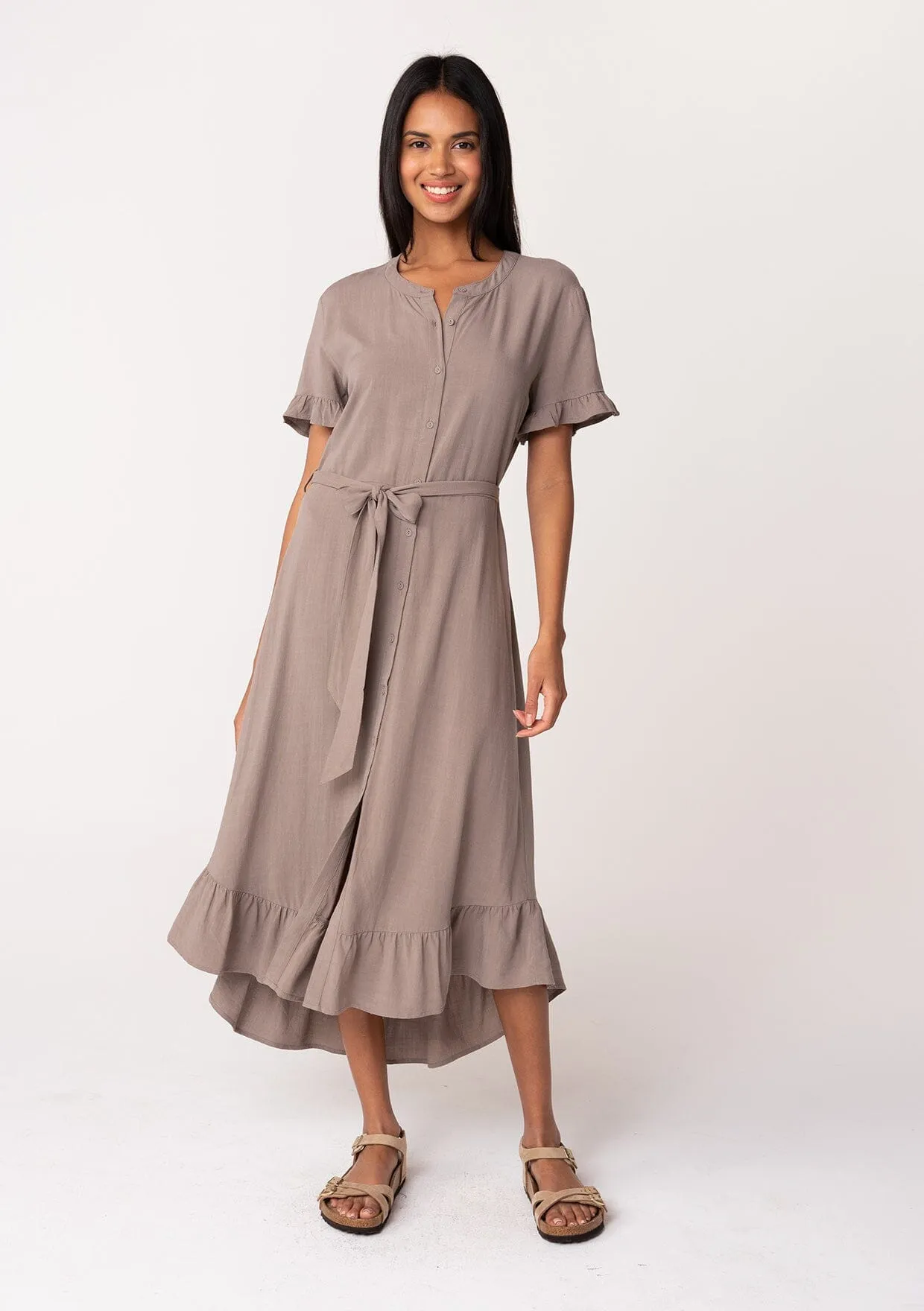 Forever Midi Shirt Dress
