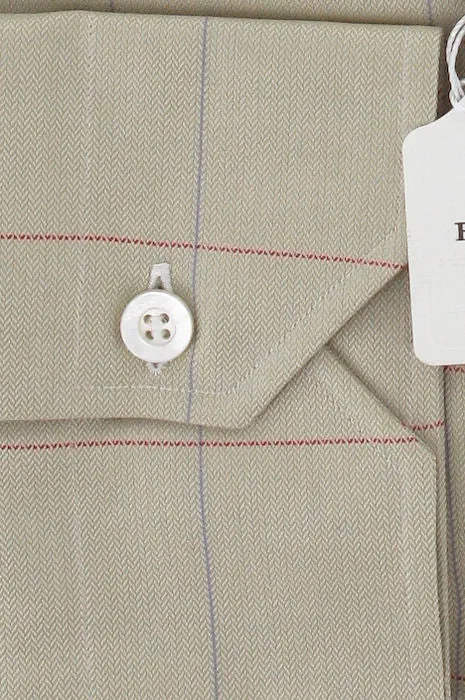 Fray Beige Shirt – Size: M