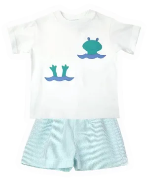 Frogs T-Shirt & Shorts Set