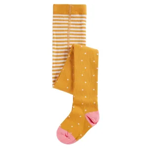 Frugi Frugi Gold Spot Tights