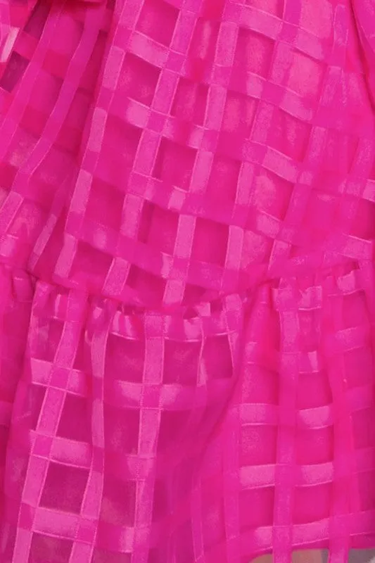 Fuchsia Mini Dress