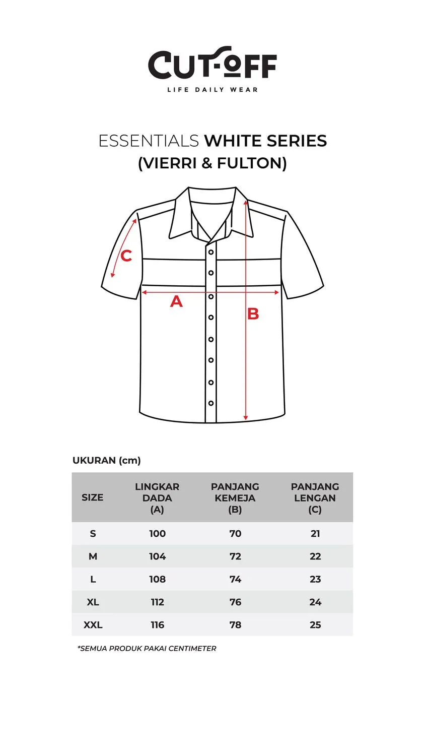 Fulton Essential White Shirts