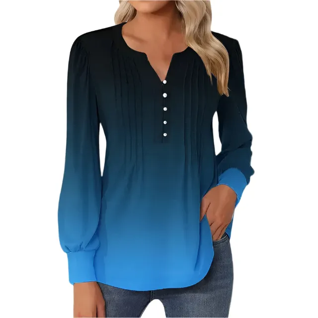 Georgia – Vibrant Printed Blouse for Women