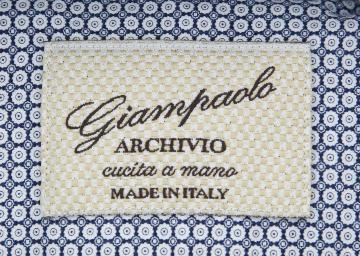 Giampaolo Navy Blue Shirt - Extra Slim