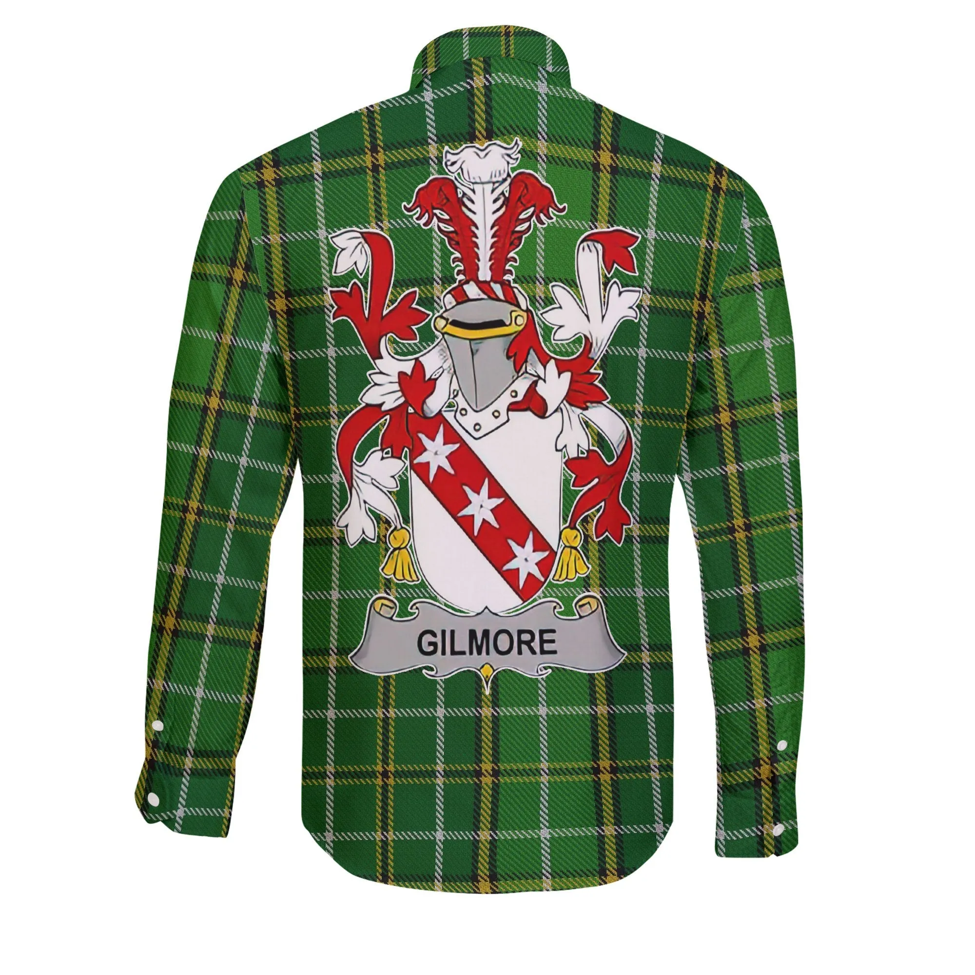 Gilmore Long Sleeve Button Shirts Crest And National Plaid Style