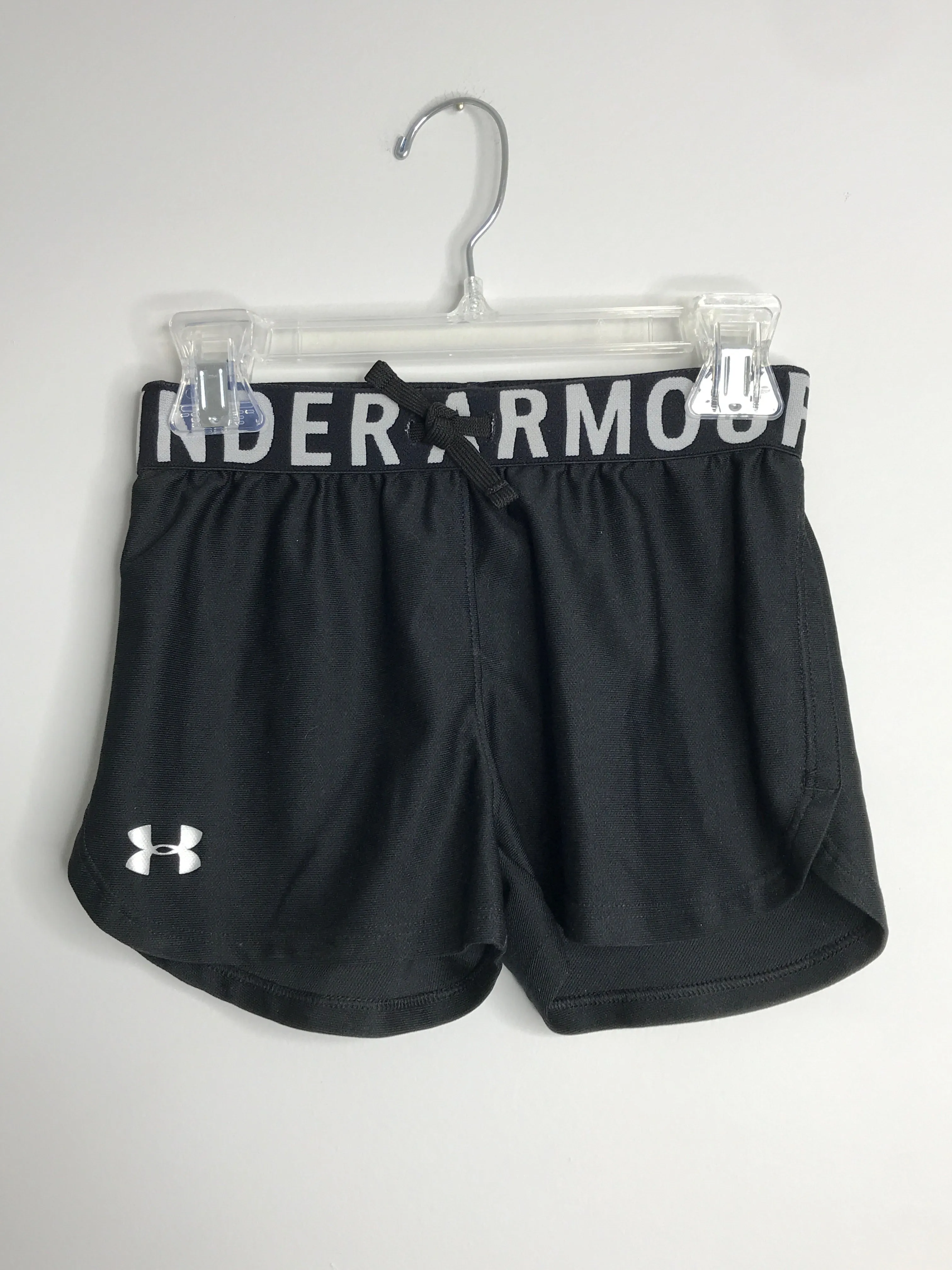 Girls Size 8 Girls Black UA Shorts
