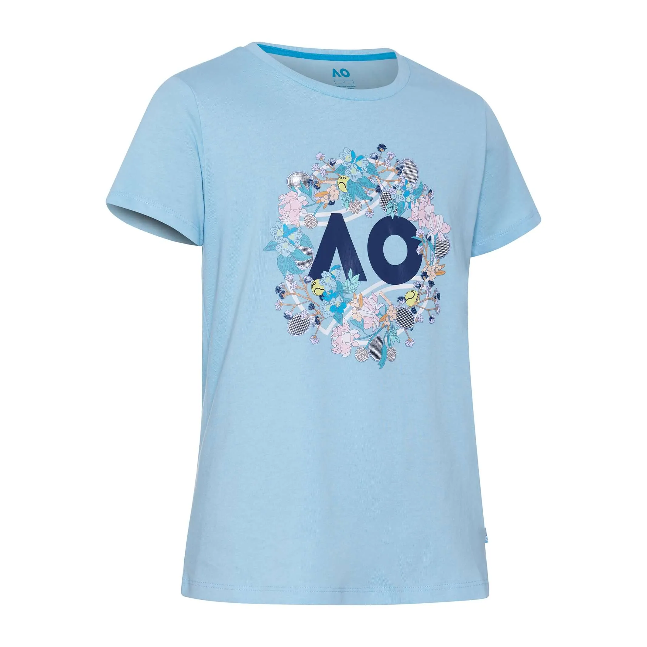 Girl's T-Shirt Flower Logo