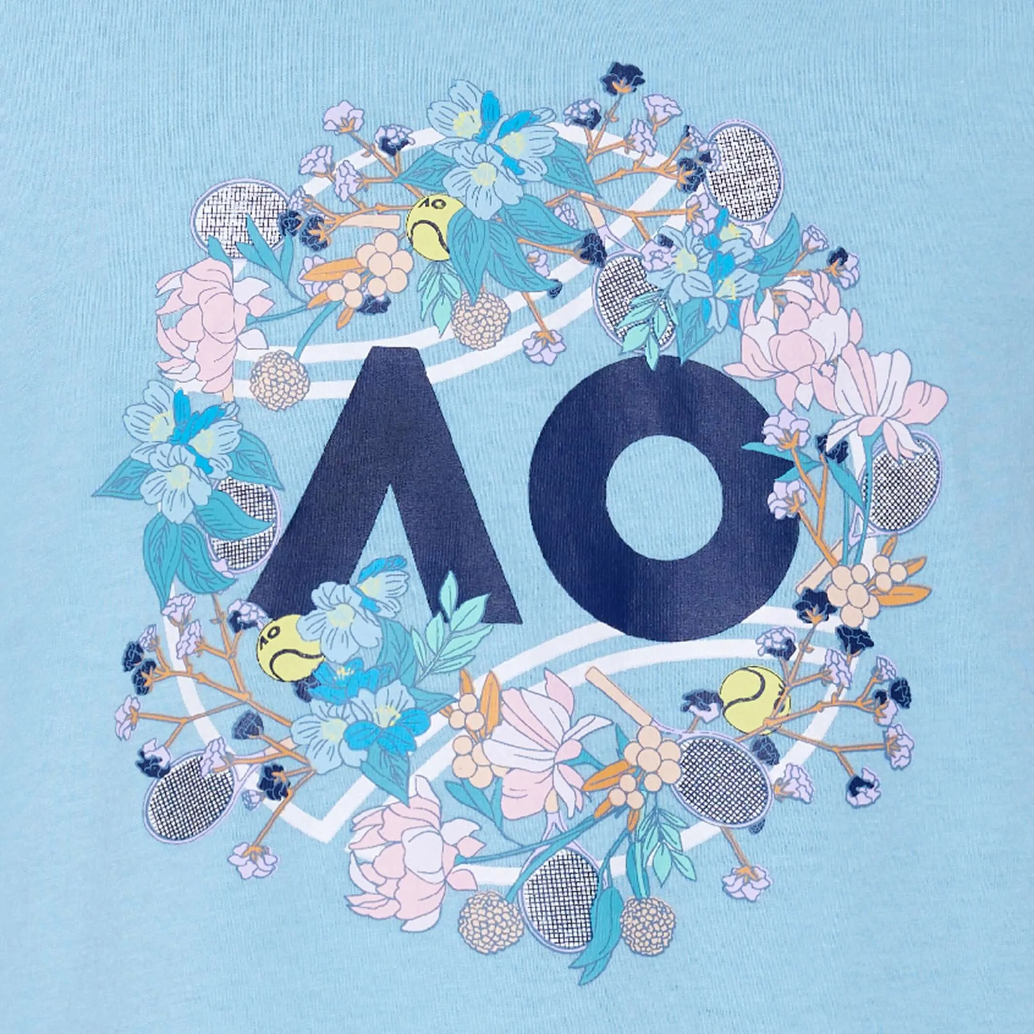 Girl's T-Shirt Flower Logo