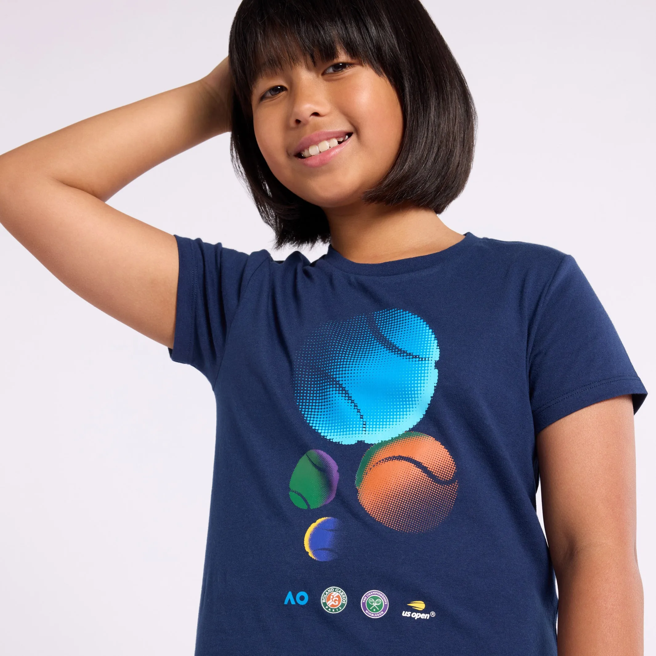 Girl's T-Shirt Grand Slam Balls