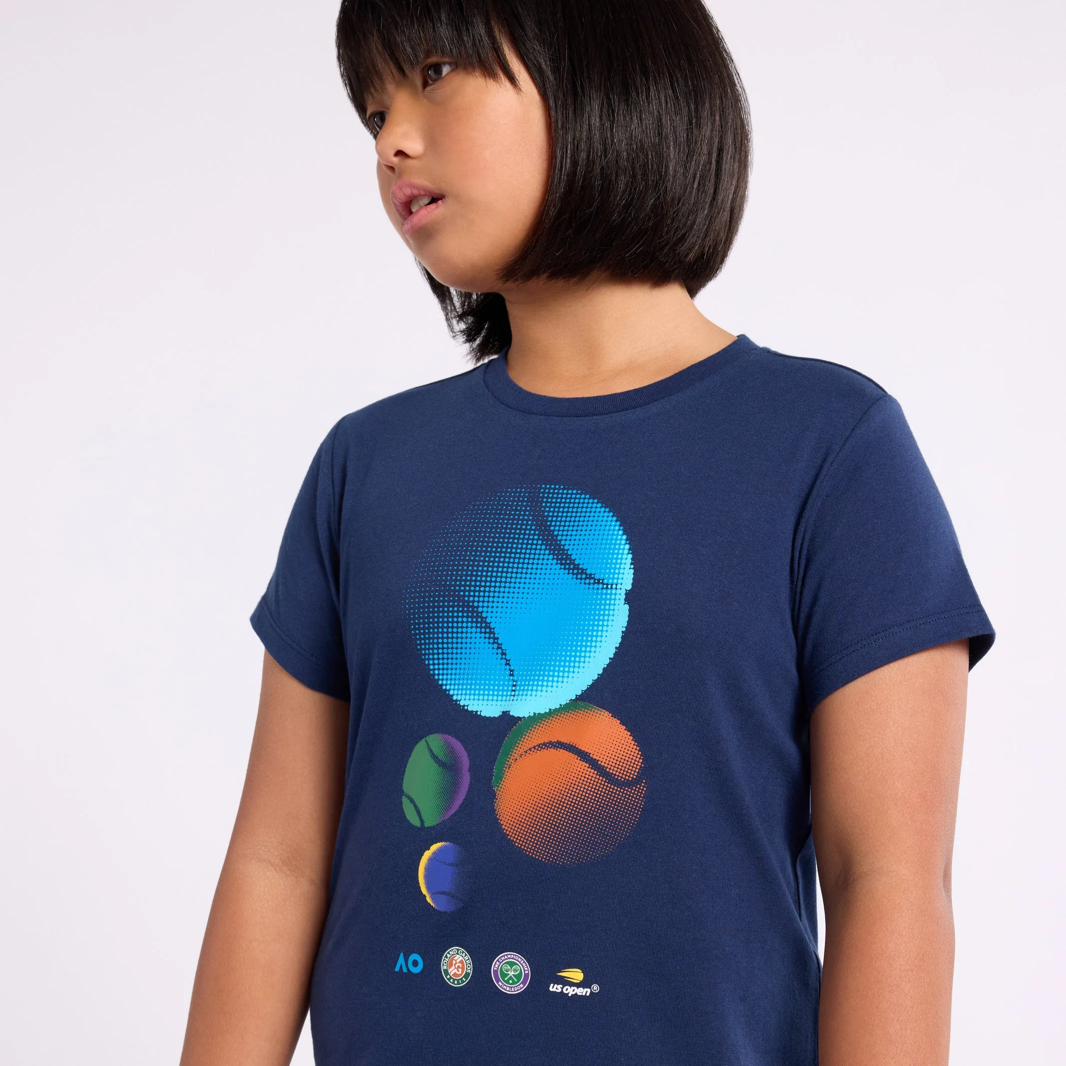 Girl's T-Shirt Grand Slam Balls