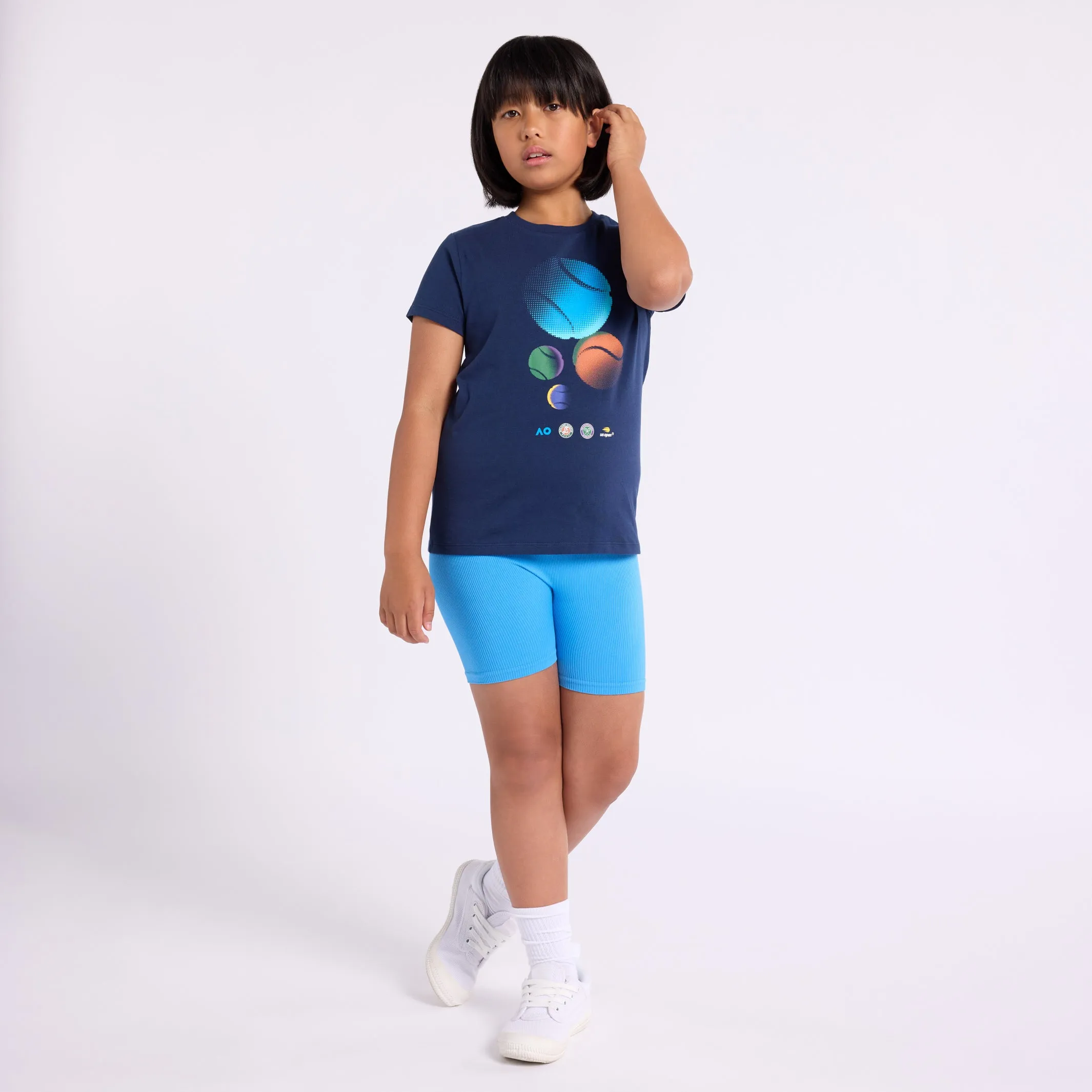 Girl's T-Shirt Grand Slam Balls