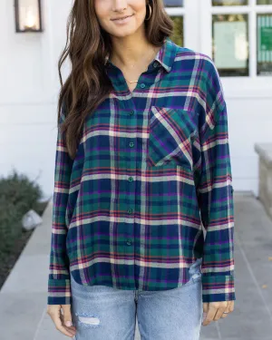 Grace & Lace Soft Brushed Spring Plaid - Jewel Plaid